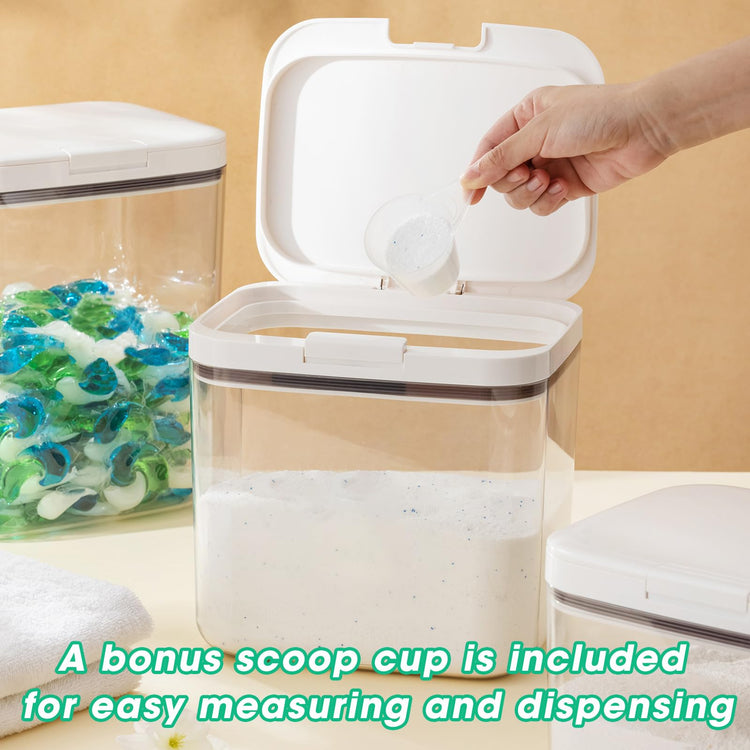 4.75 Qt Rice Flour Container Dog Food Storage Holder with Flip