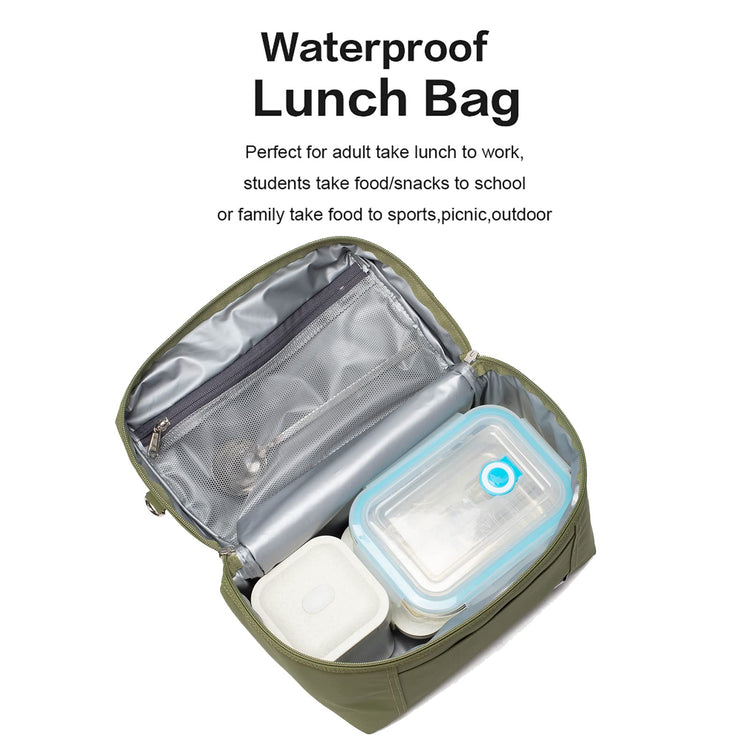 NOL 8L Insulated Lunch Bag for Women