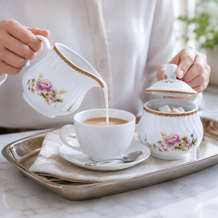 Sugar and Creamer Set