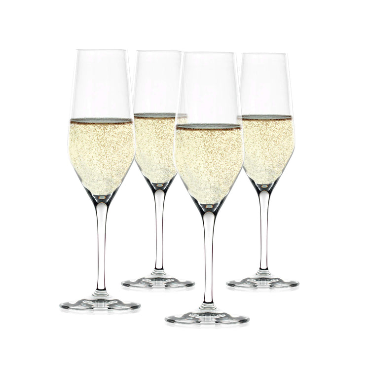 Style Champagne Flutes (4 Count)