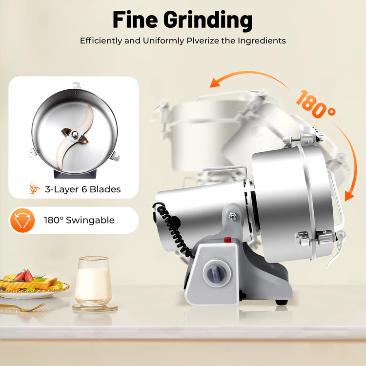 Electric Grain Mill Grinder