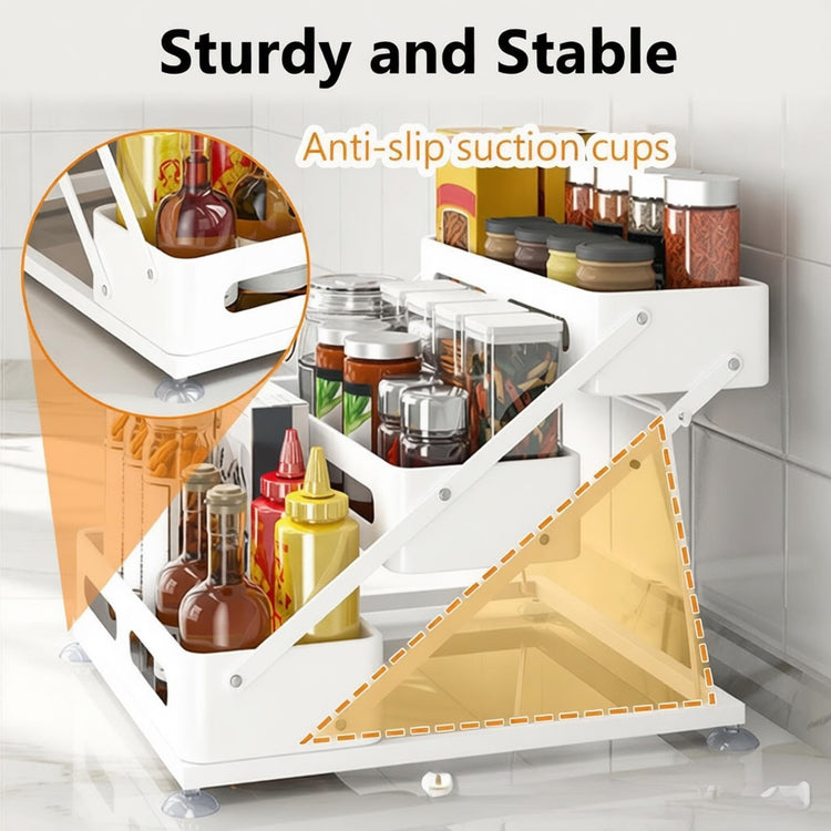 3 Tier Foldable Spice Rack