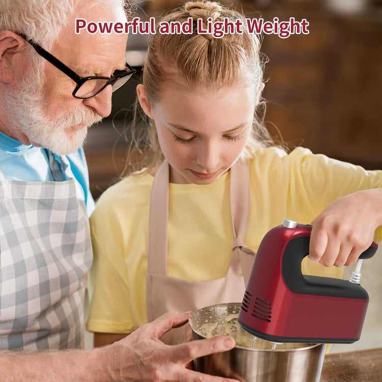 9 Speed Digital Hand Mixer Electric