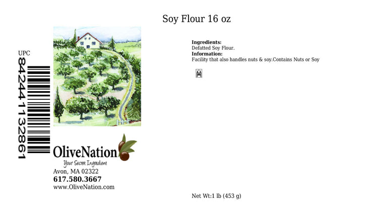 Soy Flour 16 oz (16 Ounce)