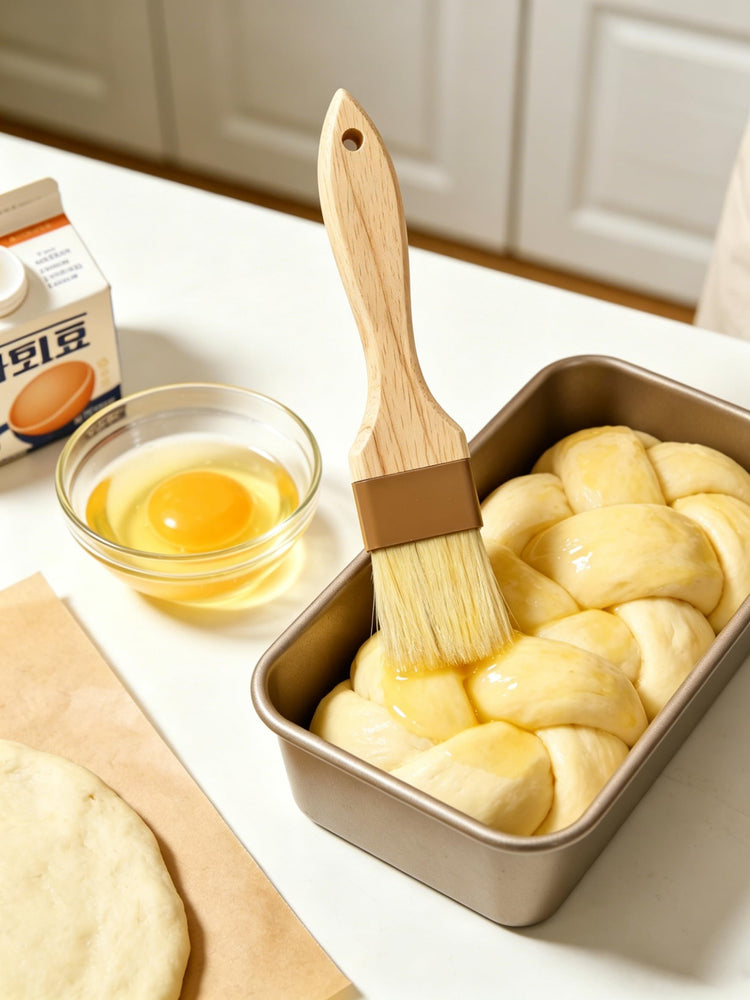 Natural Boar Bristle Pastry & Basting Brush (2 Count)