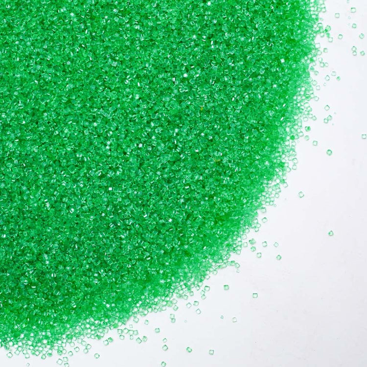 Green Sanding Sugar Sprinkles (3.2 Ounce)