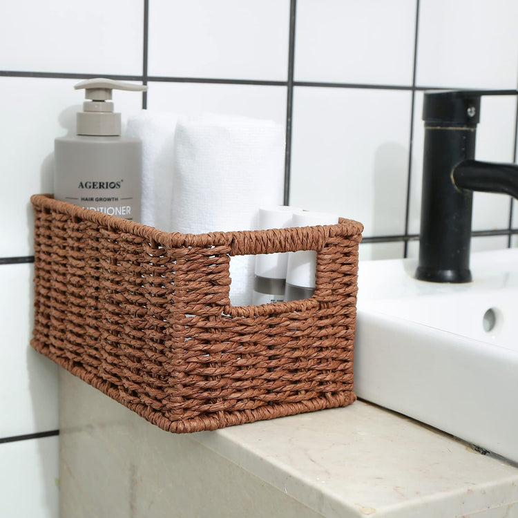 Woven Baskets for Storage (2 Count)