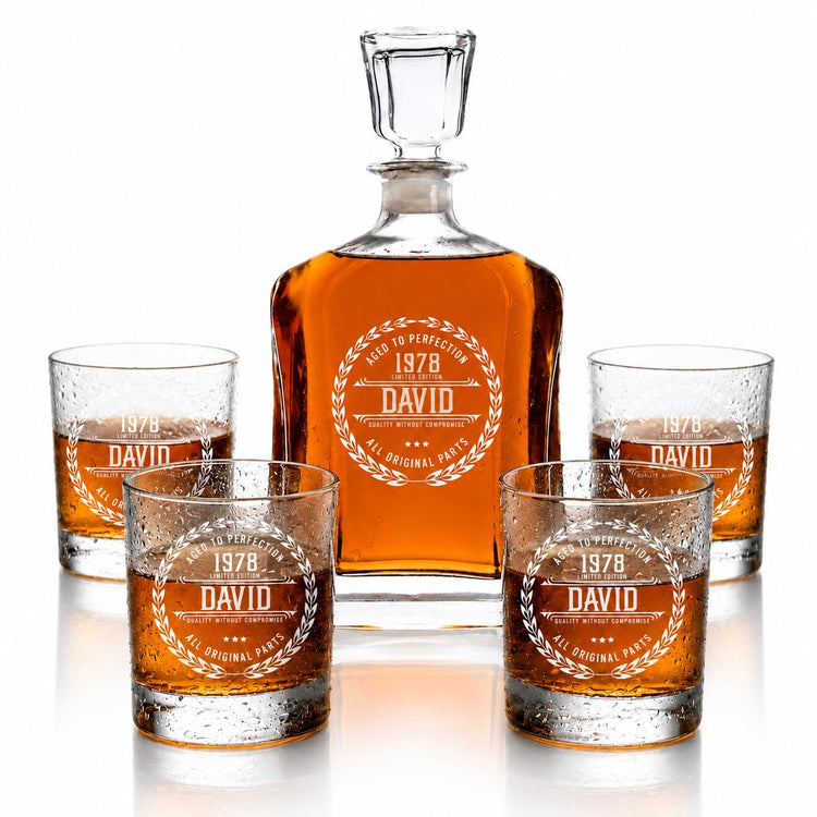 Personalized Whiskey Decanter (23.75 Fl Oz)