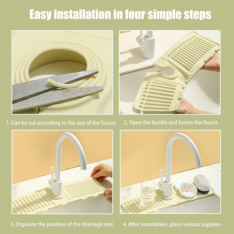 Faucet Mat for Kitchen Sink