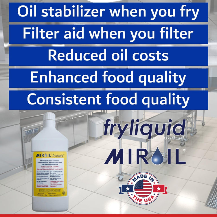 1 Liter Bottle FryLiquid by MirOil