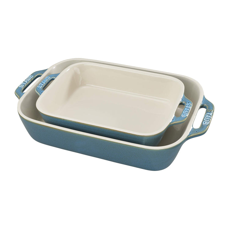 2 Pc Ceramic Baking Dish Set (2 Count)