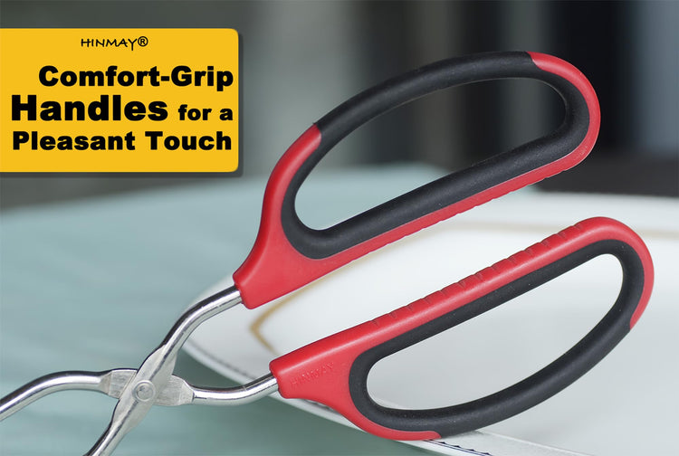 Stainless Steel Kitchen Scissor Tongs Set