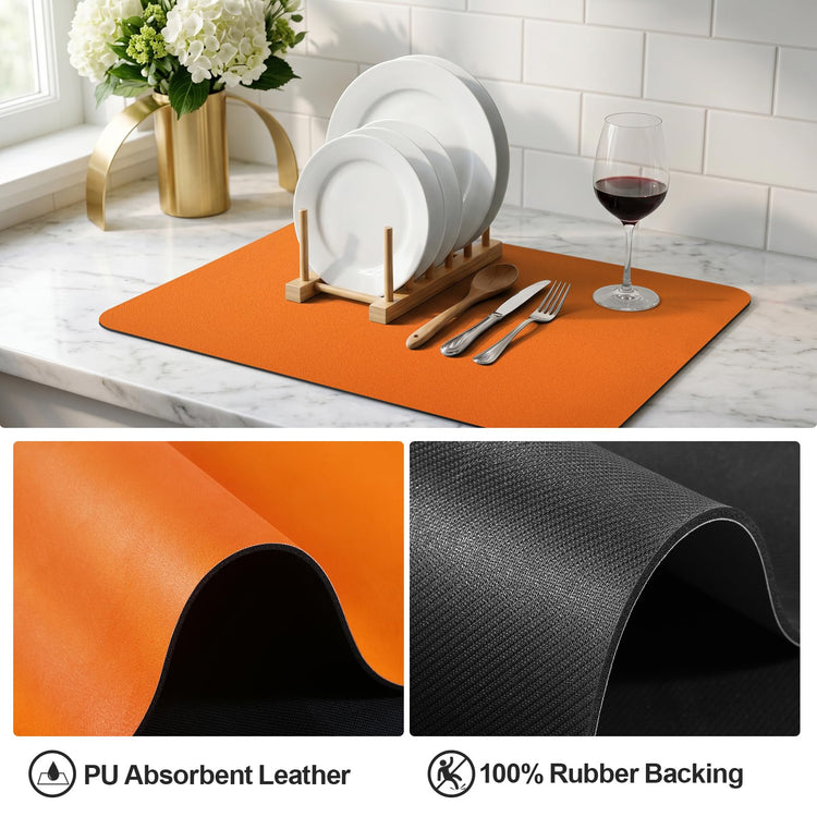 Dish Drying Mat for Kitchen Counter