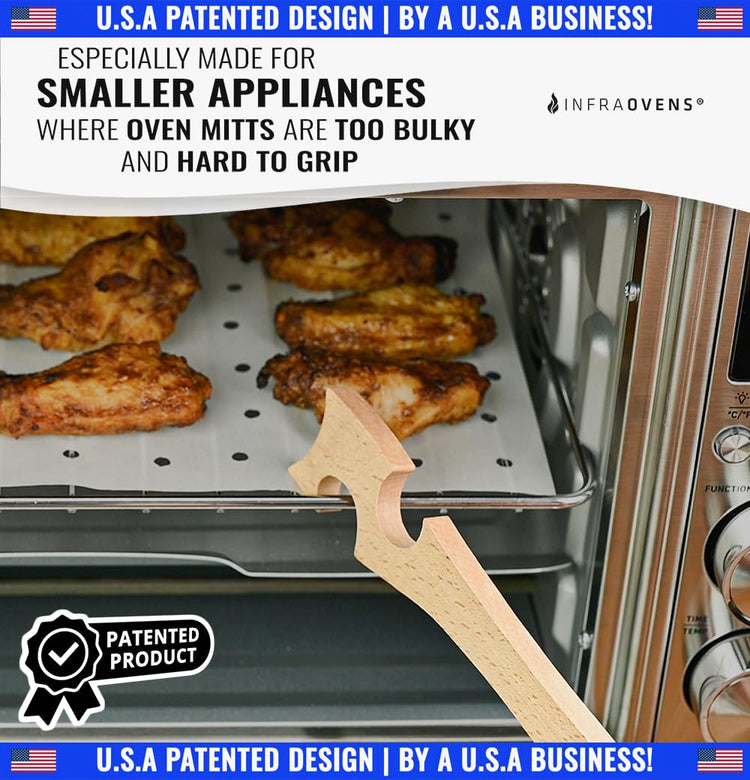 Wooden Oven Rack Puller Stick