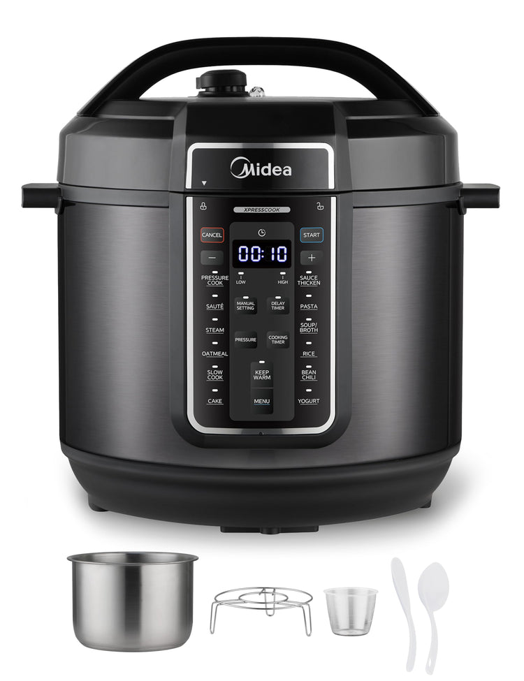 12-in-1 Electric Pressure Cooker, 8 Quarts, Stainless Steel Inner Pot