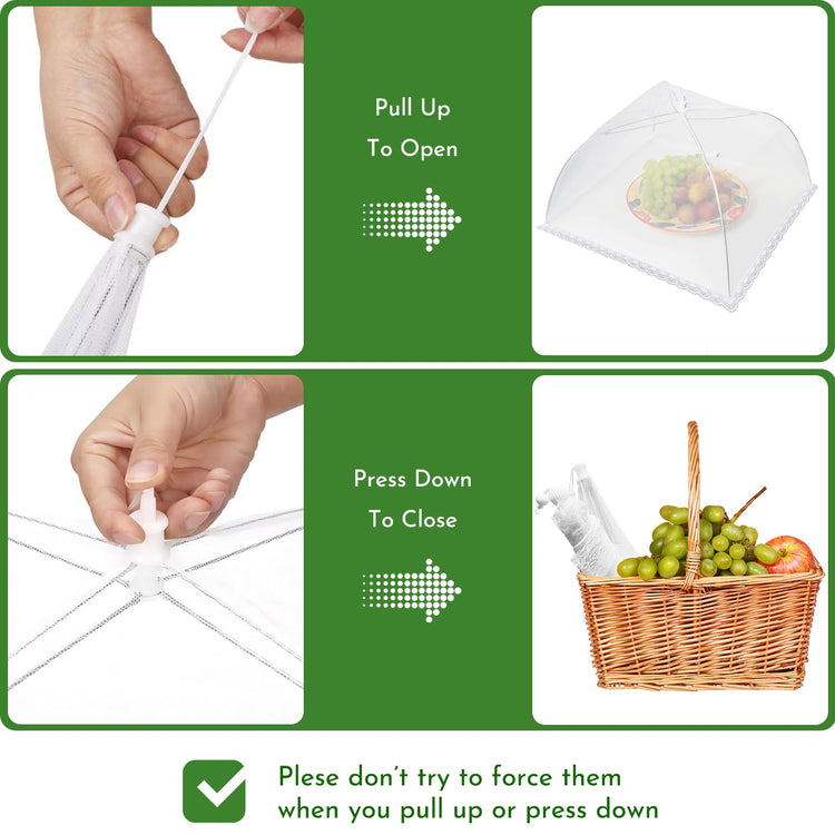 Mesh Food Covers for Outside