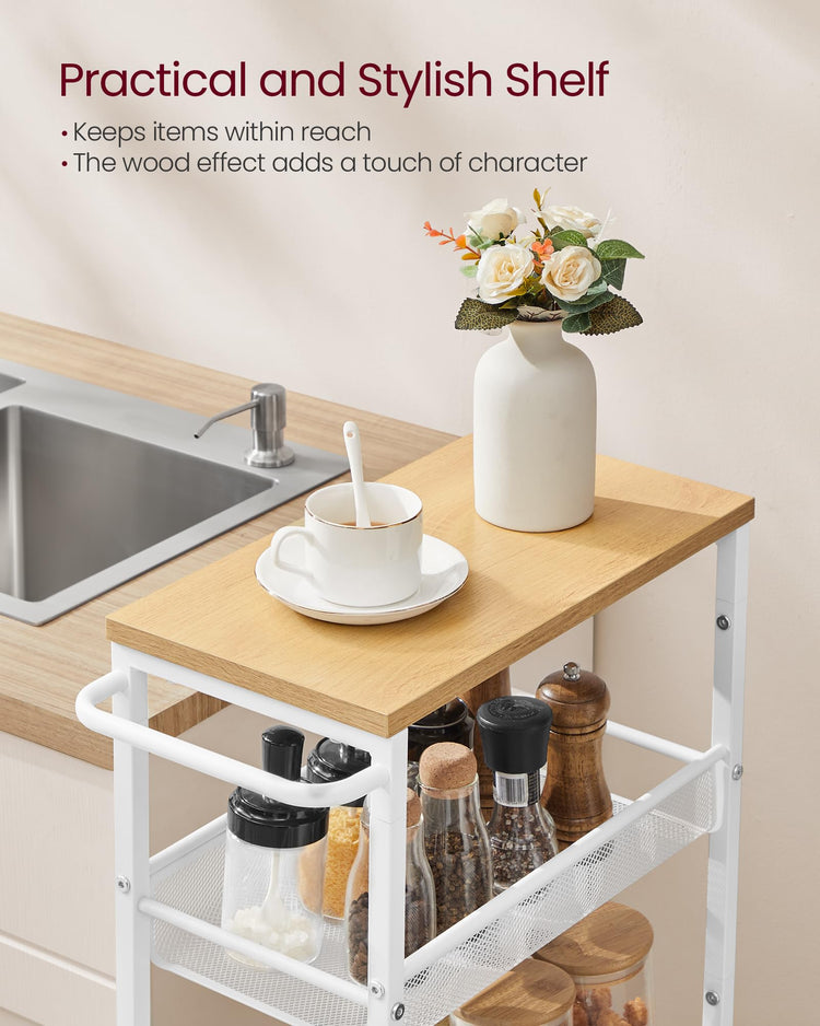 Slim Rolling Cart