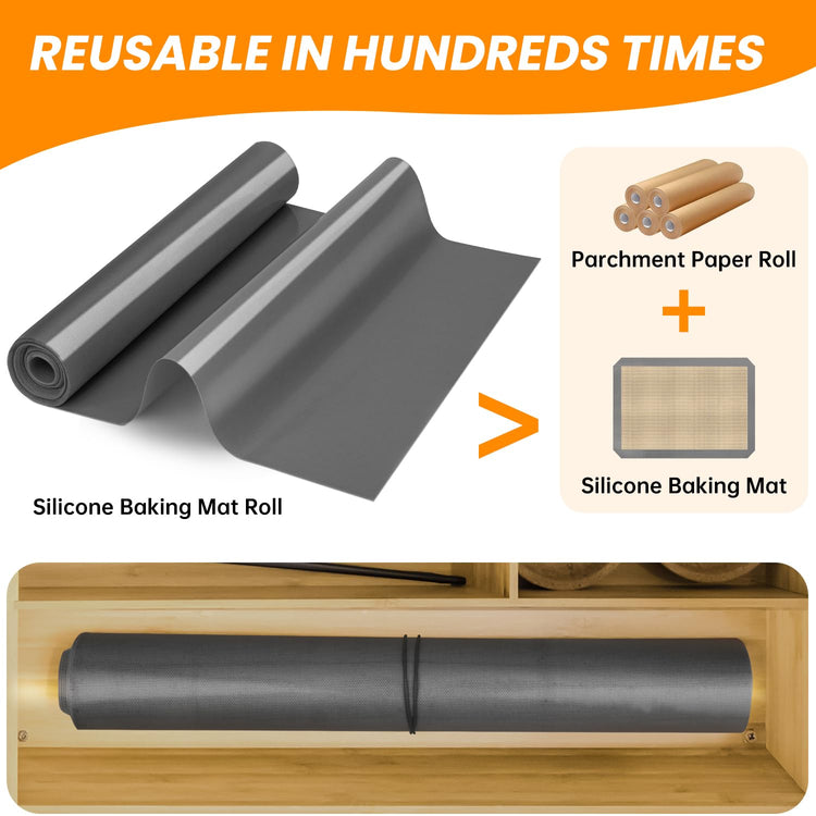 Silicone Baking Mat Roll