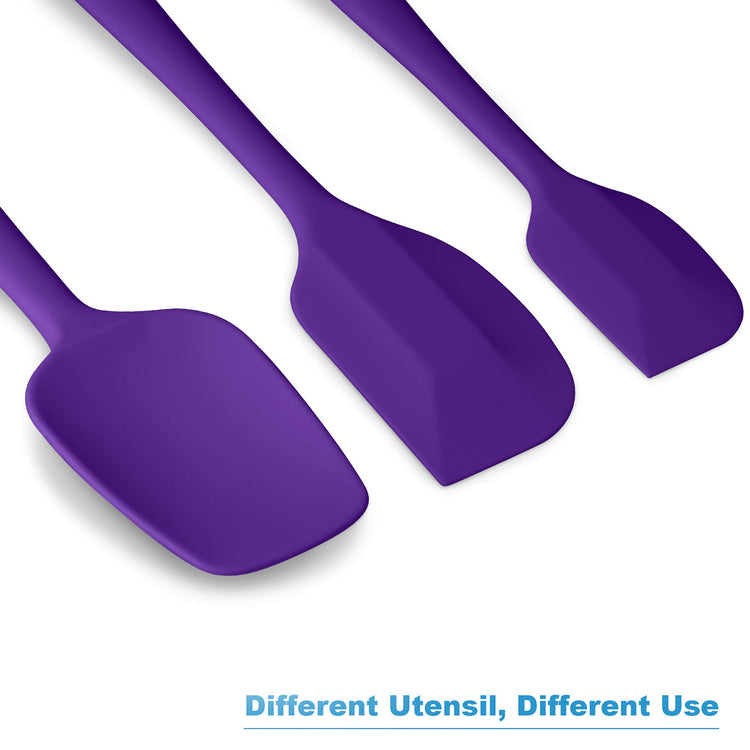 3 Piece Silicone Spatula Set (3 Count)