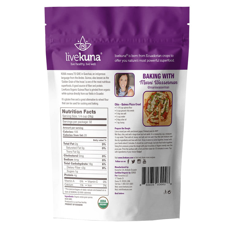 Organic Quinoa Flour (32 Ounce)