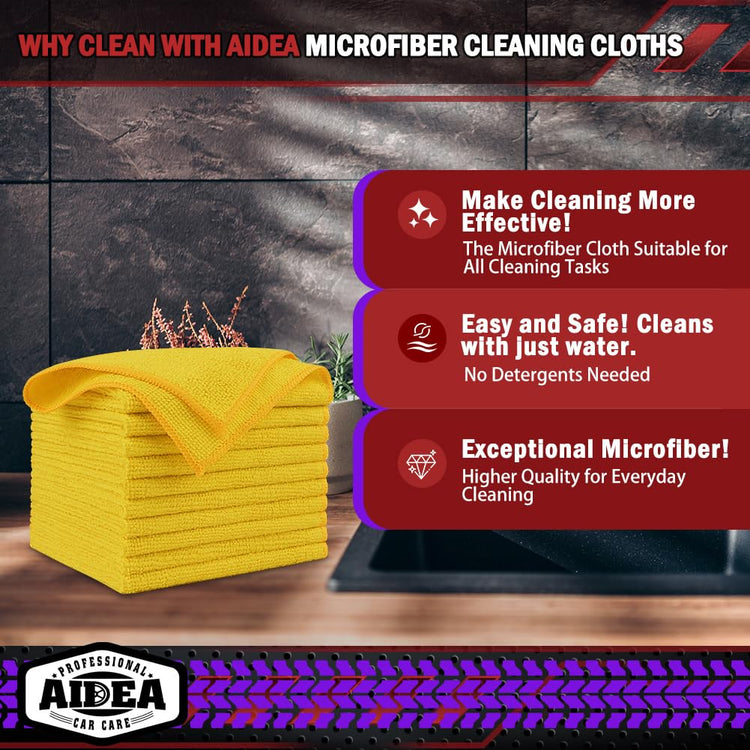 Microfiber Cleaning Cloth (10 Count)