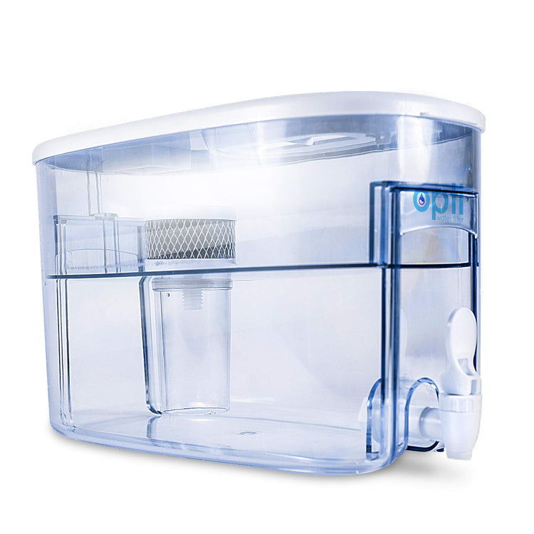 Alkaline Water Filter Pitcher OPTI Chill Refrigerator Filter Purification Water Unit Dispenser Naturally Enhances Alkalinity up to pH