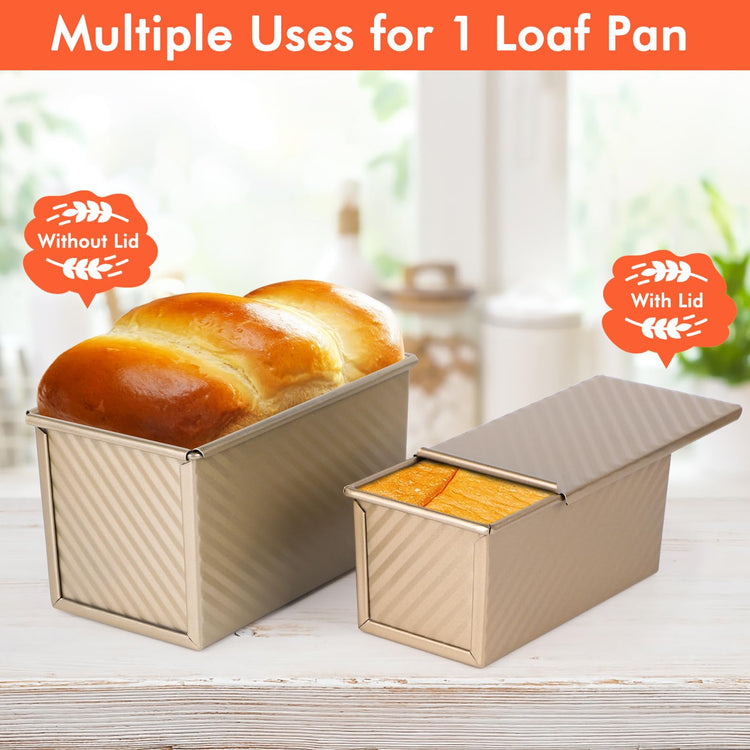 Pullman Loaf Pan with Lid (2 Count)