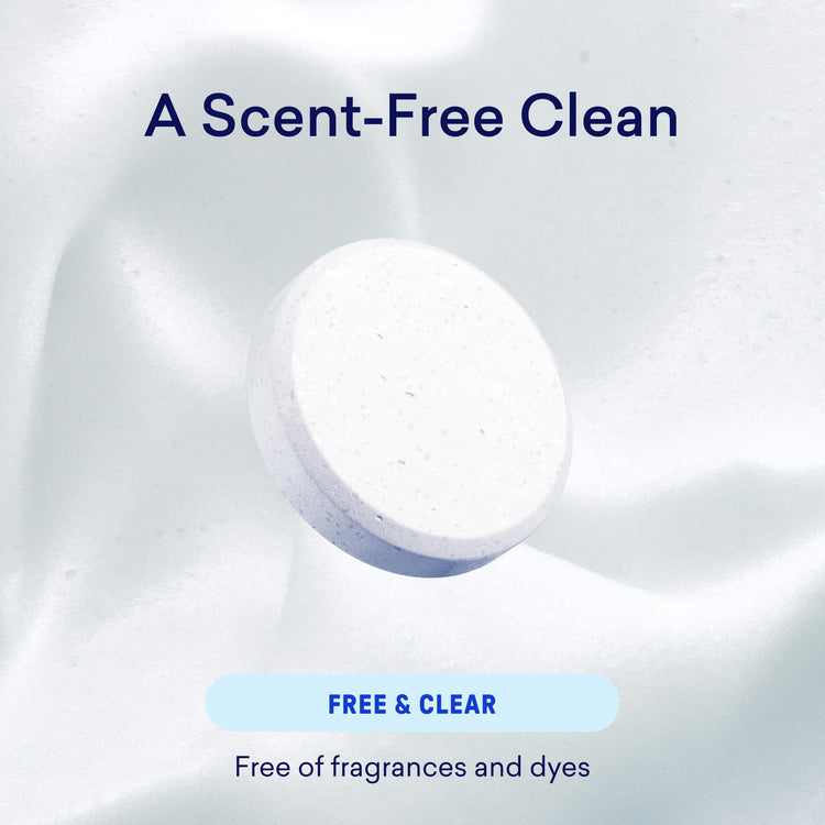 100% Plastic Free Laundry Detergent Tablets (60 Count)