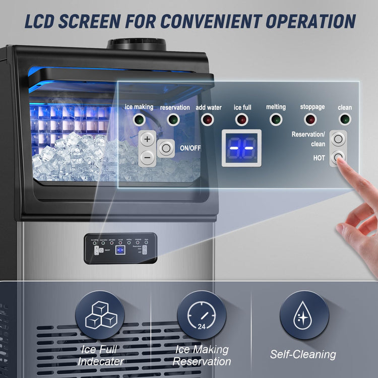 Under Counter Ice Maker Machine
