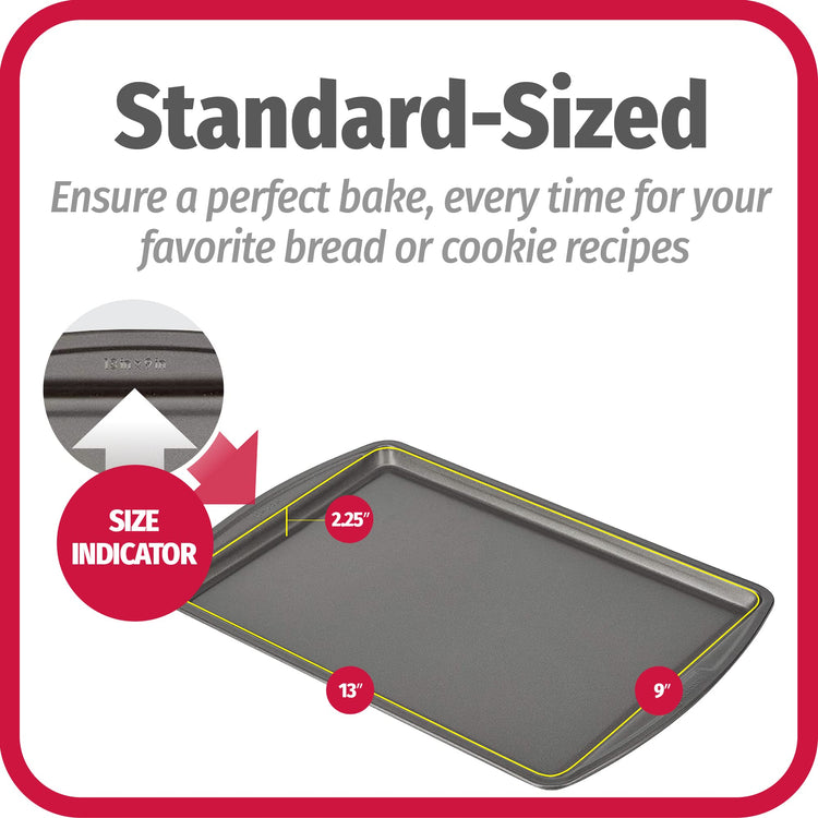 Everyday Baking Sheet Set Nonstick Carbon Steel Standard (3 Count)
