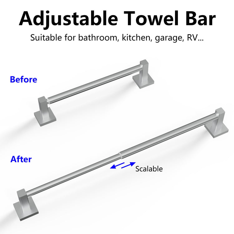 Towel Bar Towel Racks for Bathroom Wall Mounted