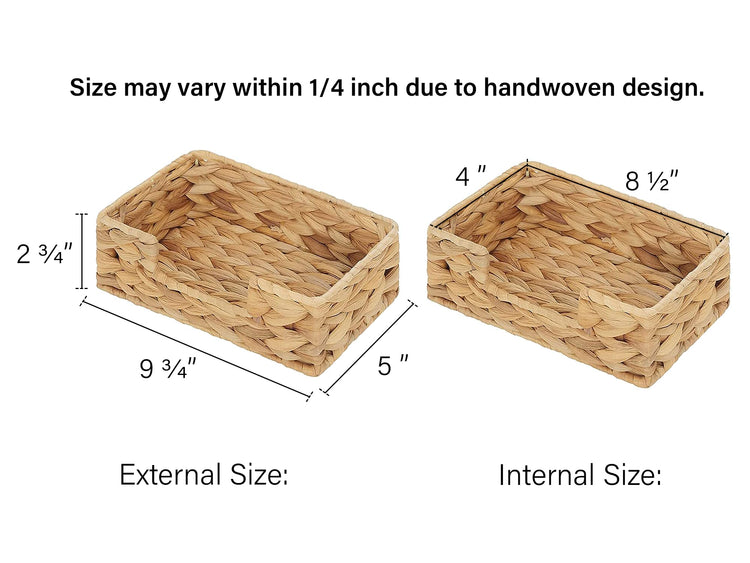 Water Hyacinth Napkin Holder for Bathroom