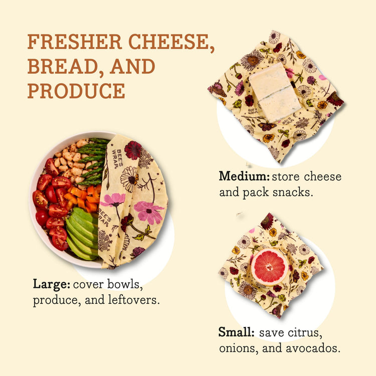 Vegan Beeswax Wraps for Food