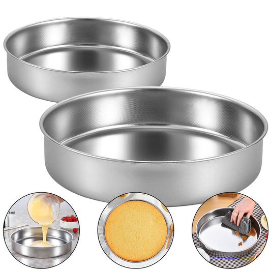 8 9.5 Inch Round Cake Pan Set (2 Count)