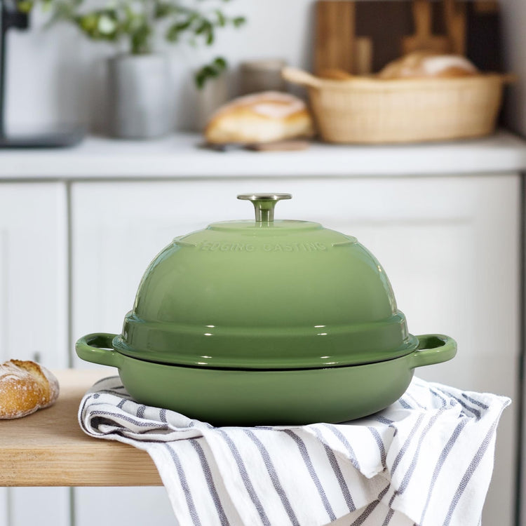 Enameled Cast Iron Dutch Oven Pot with Lid
