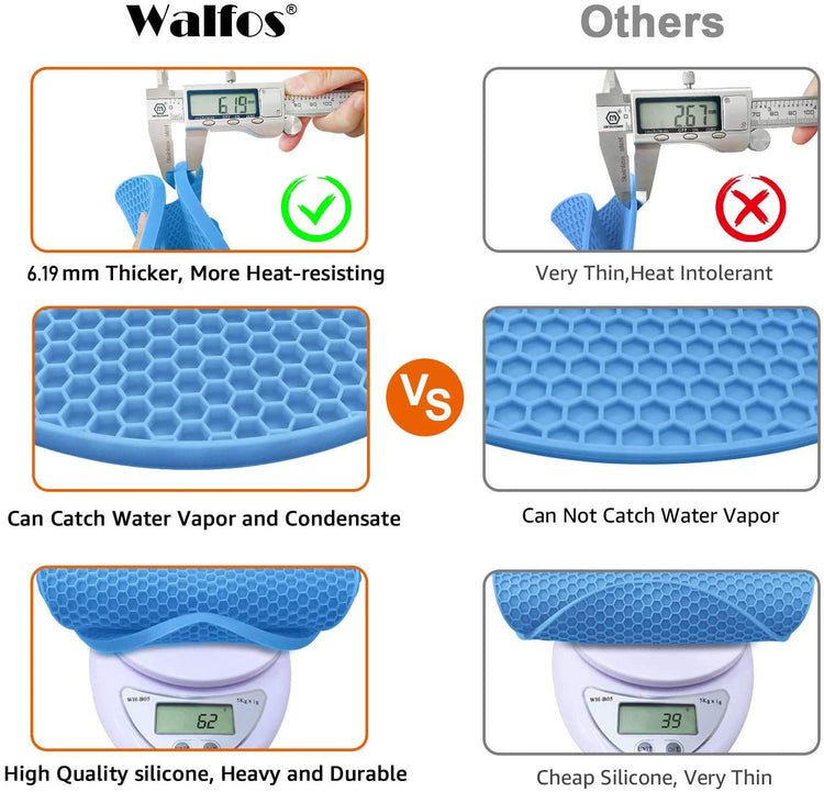 Silicone Trivet Mats