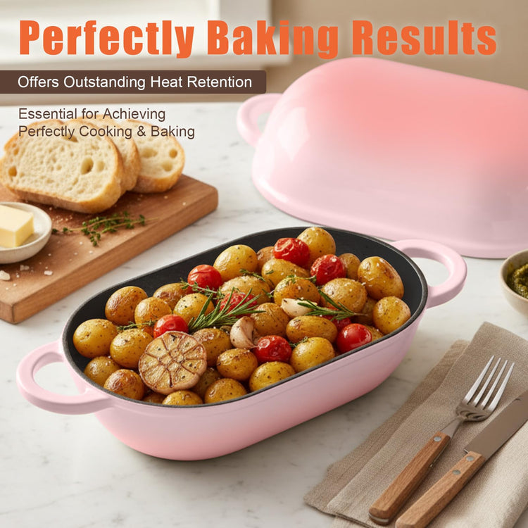 5 QT Enameled Cast Iron Sourdough Bread Oven
