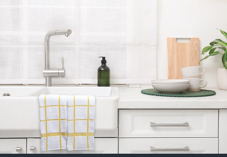 100% Cotton Terry Dish Towels (4 Count)