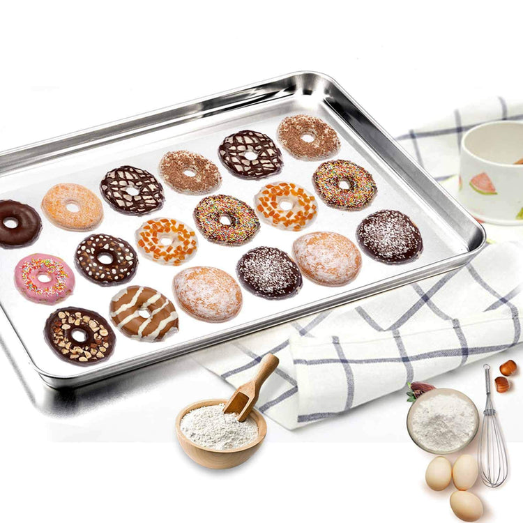 Baking Sheet with Cooling Rack Set