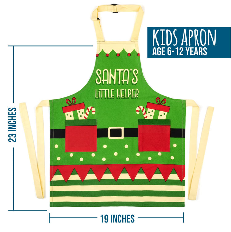 Santa's Little Helper Kids Apron