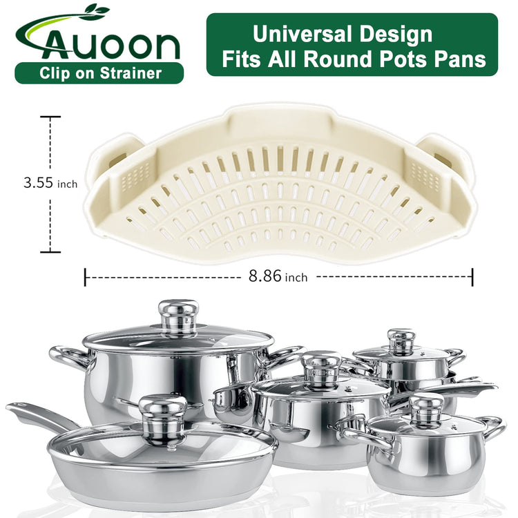 Pasta Strainer Clip on Silicone
