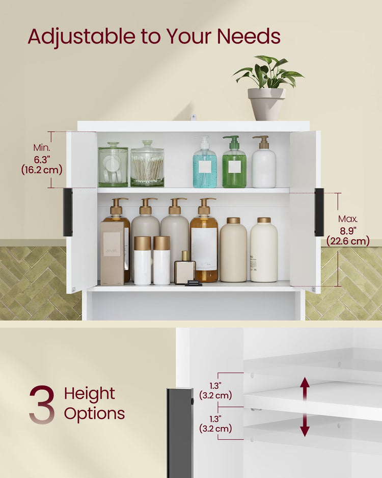 Over the Toilet Storage Cabinet