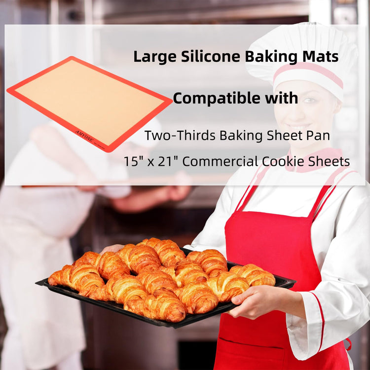 Silicone Baking Mat for 2