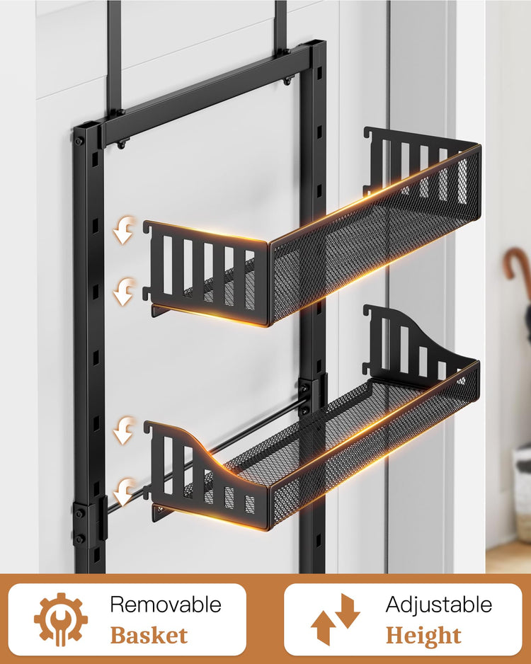 8 Tier Over the Door Pantry Organizer