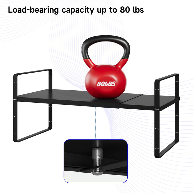 Expandable Cabinet Shelf Organizer (2 Count)