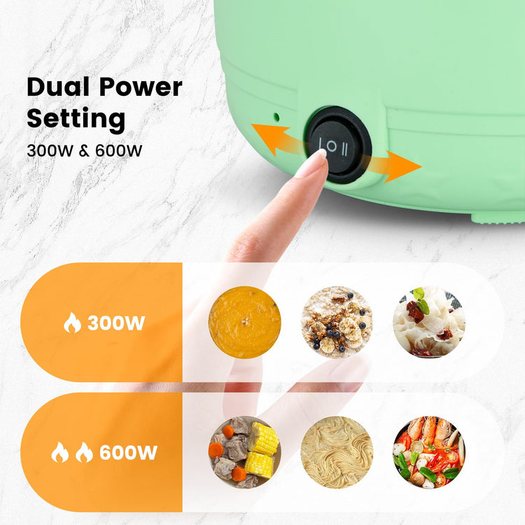 Hot Pot Electric With Steamer