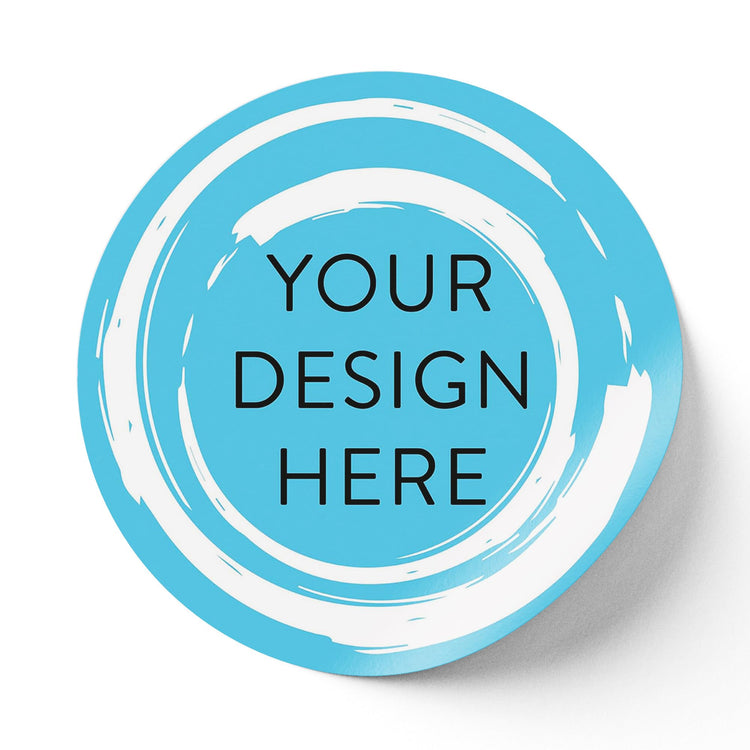Custom Vinyl Stickers Your Image (100 Count)