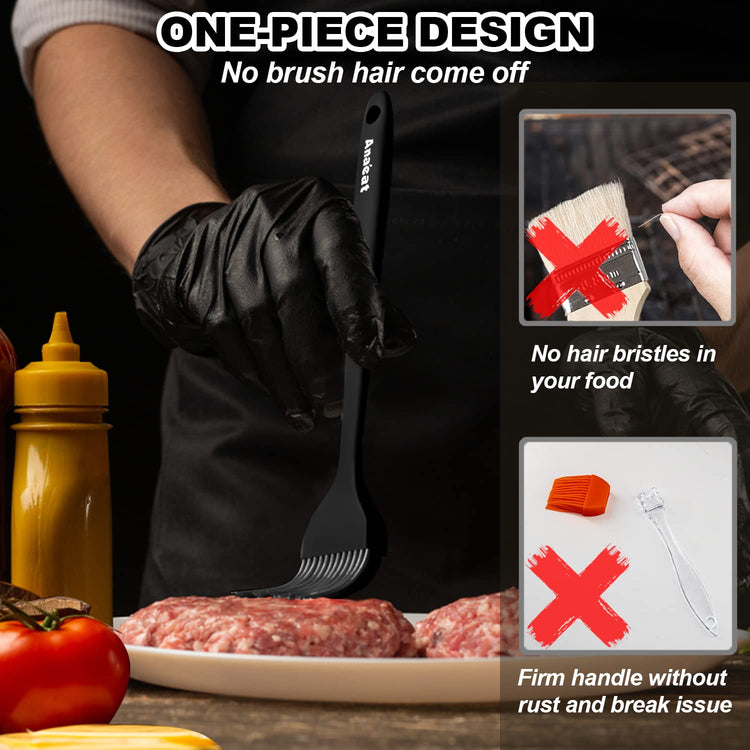 2 Pack Silicone Basting Pastry Brushes (2 Count)