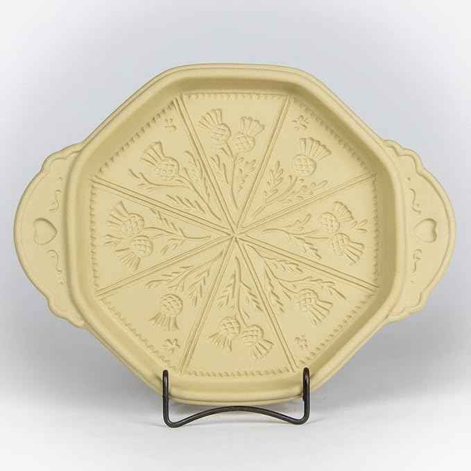 Brown Bag Thistle Shortbread Pan Coocking Item Housewarming Scotish Gift (11-1/4-Inch by 9-1/4-Inch)