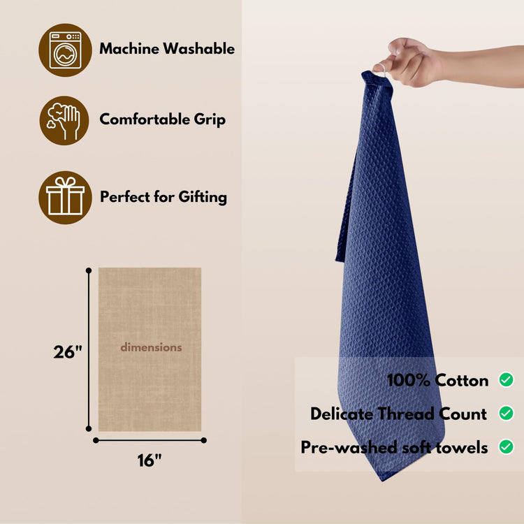 Waffle Kitchen Towels (12 Count)